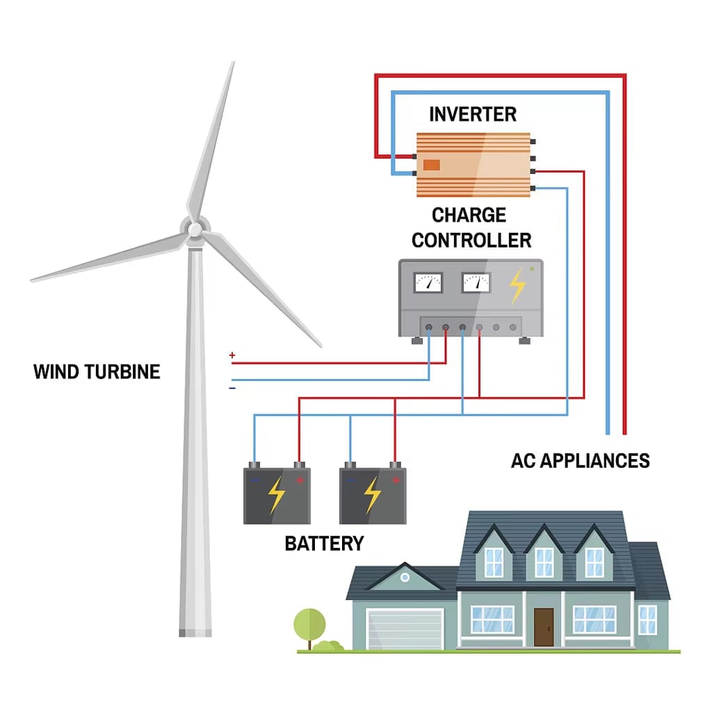 Customized Cheap Wind Turbine 3KW 5KW 10KW Windmill Power Generators Fan System for Home Use