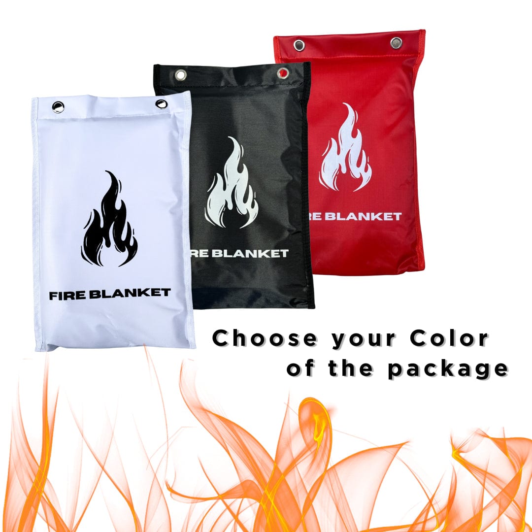 Fire Blanket Emergency Survival Kit Pack Size 40"X40" Safety Blanket