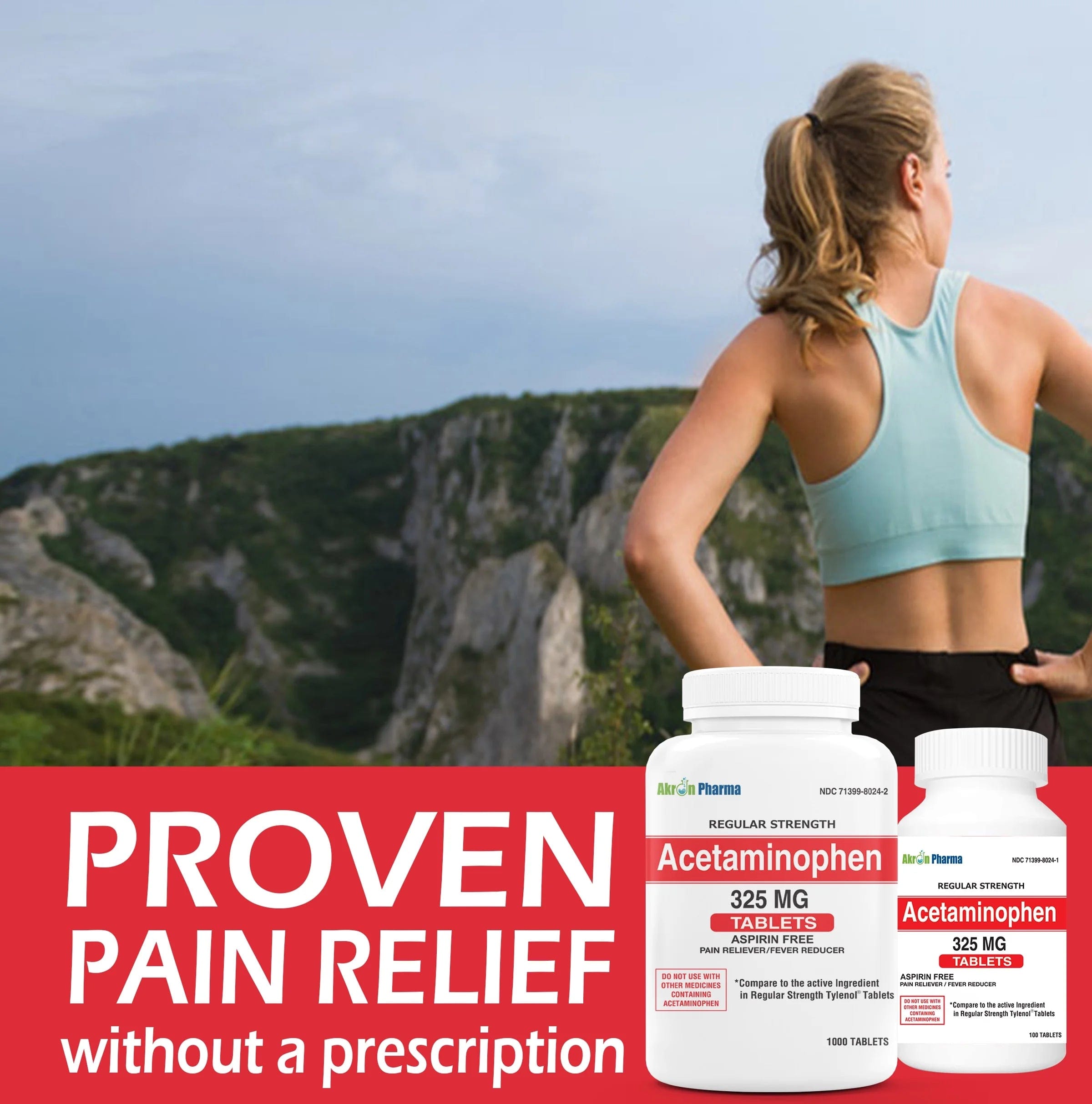 Acetaminophen Tablet- 325 Mg-100 Tablets