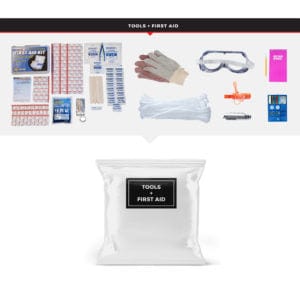 Tools and First Aid Refill Pack