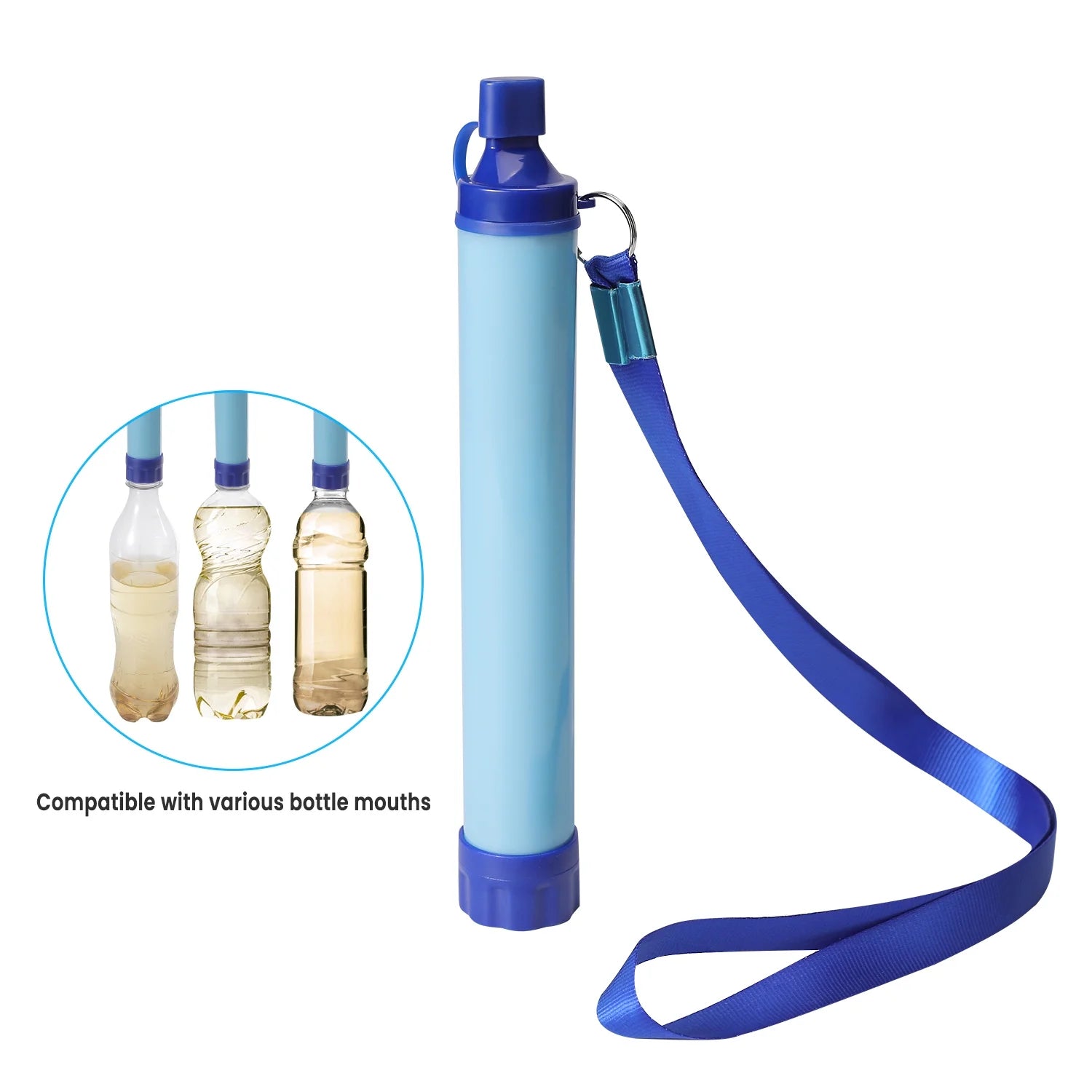 Portable Water Filter BPA Free Emergency Preparedness Kits