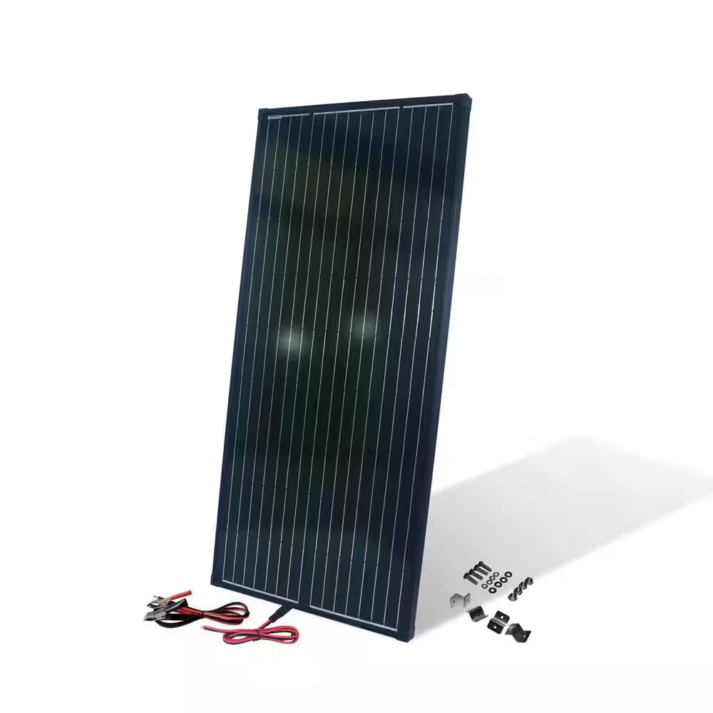 200-Watt 12-Volt Monocrystalline Solar Panel for Camper, RV and Other Off-Grid Applications
