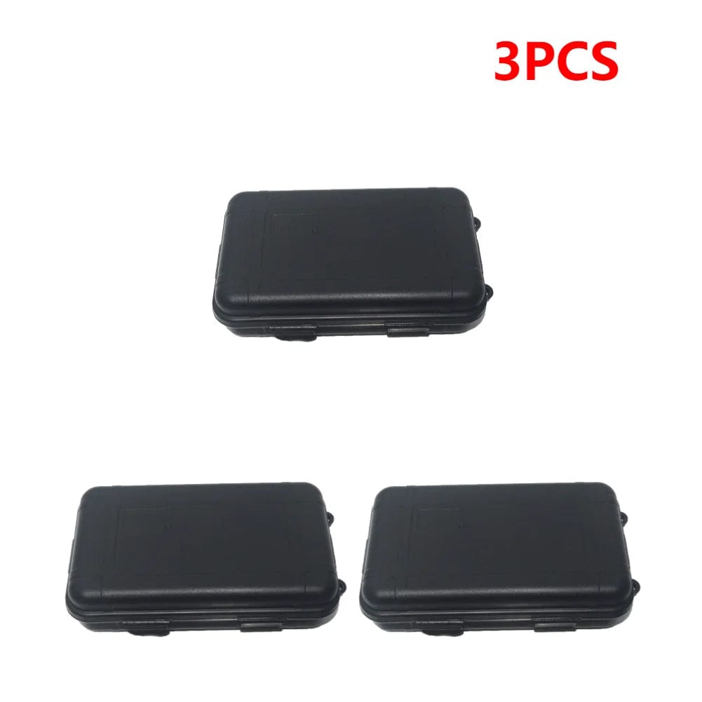 1/3PCS S/L/XXL Size Outdoor Plastic Waterproof Sealed Survival Box Container Camping Outdoor Travel SOS Box Storage Box