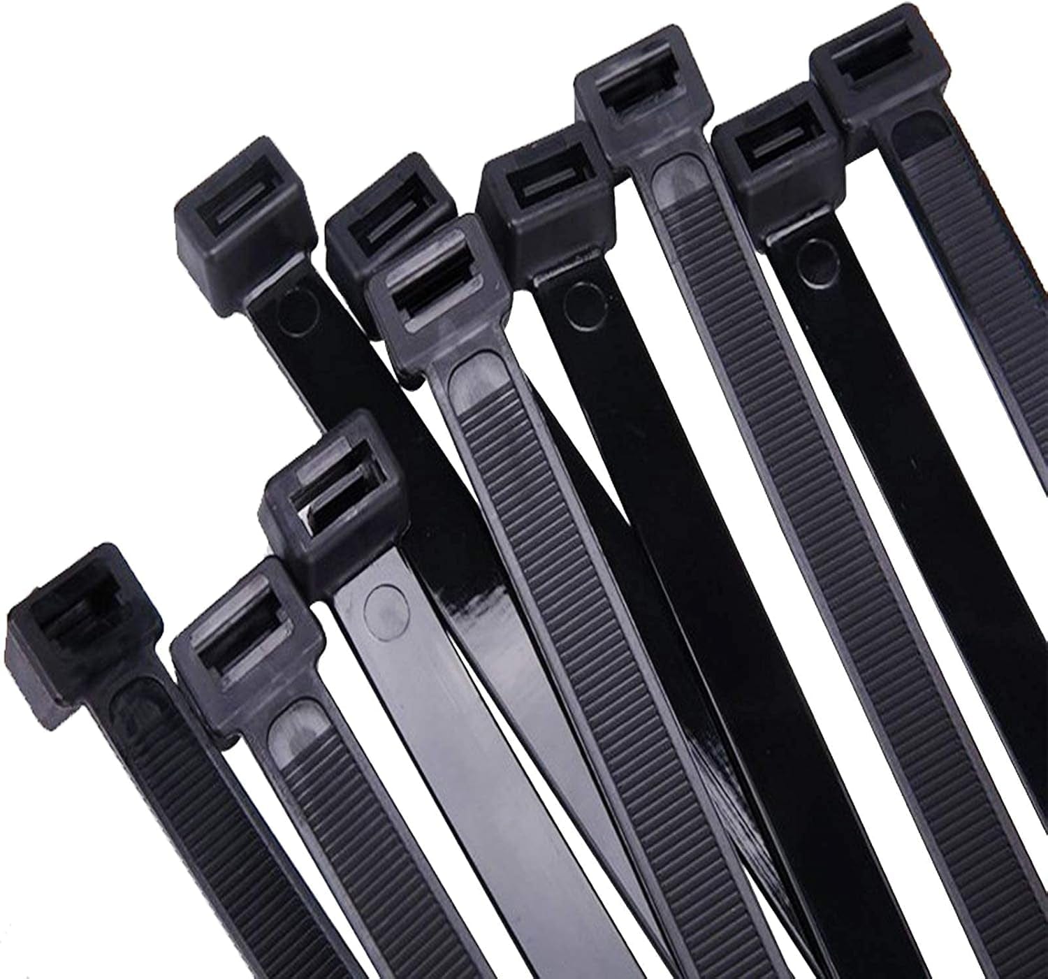 Zip Ties Heavy Duty 24 Inch，Strong Large Black Zip Ties with 175 Pounds Tensile Strength, Durable Long Tie Wraps, Indoor and Outdoor Nylon Zip Tie UV Resistant, Premium Long Cable Ties ，45 Pack