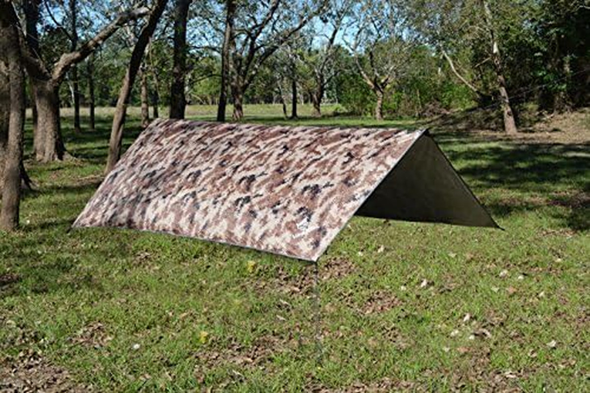 Lone Wolf 10.5' X 10' Lightweight Hammock Rain Fly Tent Tarp Survival Tarp Water Proof Camping Shelter Ripstop Material UV Protection Sand Resistant Beach Blanket Essential Survival Gear