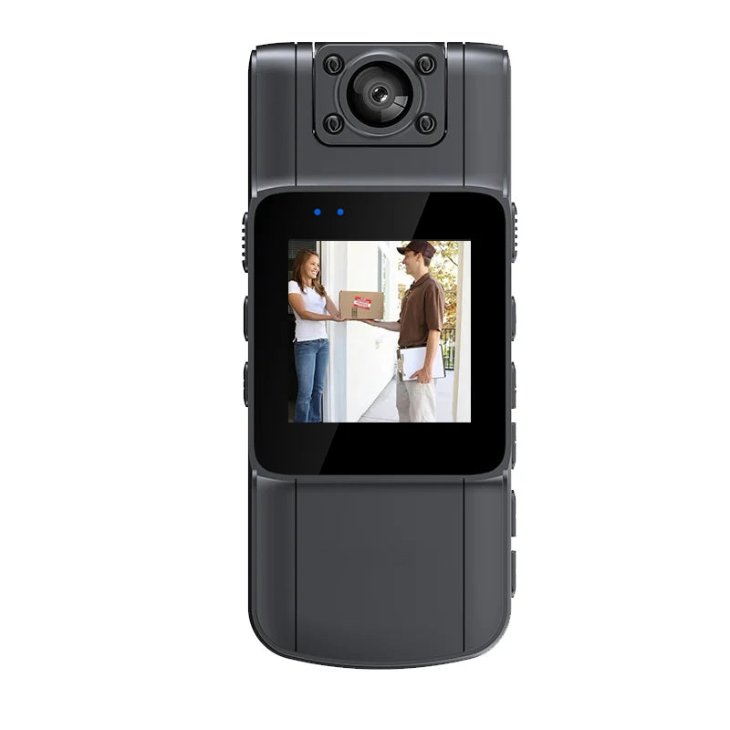 Withscreen 1080P HD Mini Camera Portable Digital Video Recorder Bodycam Infrared Night Vision Police Cam Small Camcorder