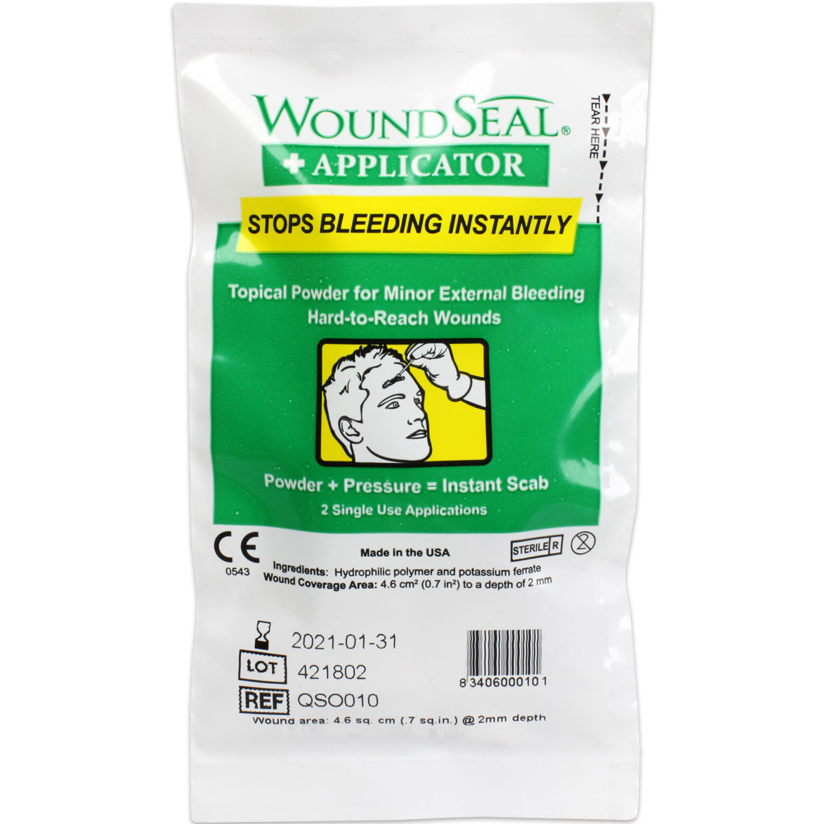 QR for Cuts & Lacerations - 2 Application / Pack