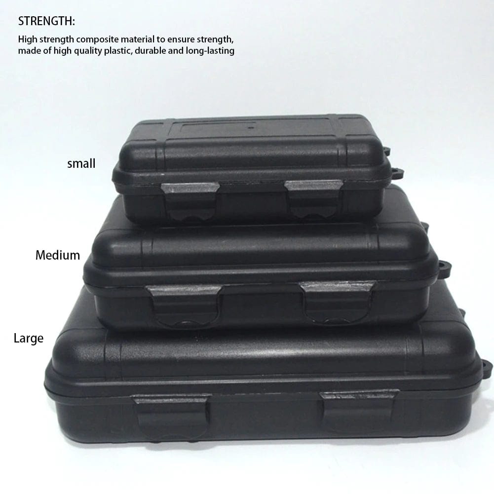 1/3PCS S/L/XXL Size Outdoor Plastic Waterproof Sealed Survival Box Container Camping Outdoor Travel SOS Box Storage Box