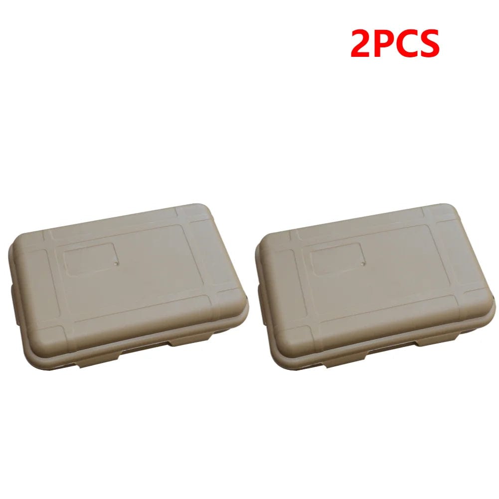 1/3PCS S/L/XXL Size Outdoor Plastic Waterproof Sealed Survival Box Container Camping Outdoor Travel SOS Box Storage Box