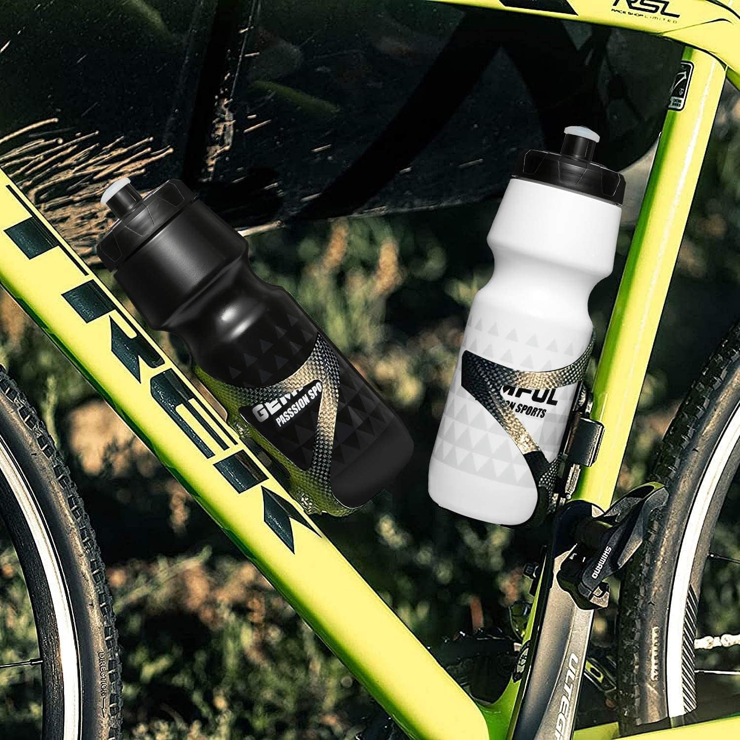 Bike Water Bottle BPA Free 750 Ml 2 Pack