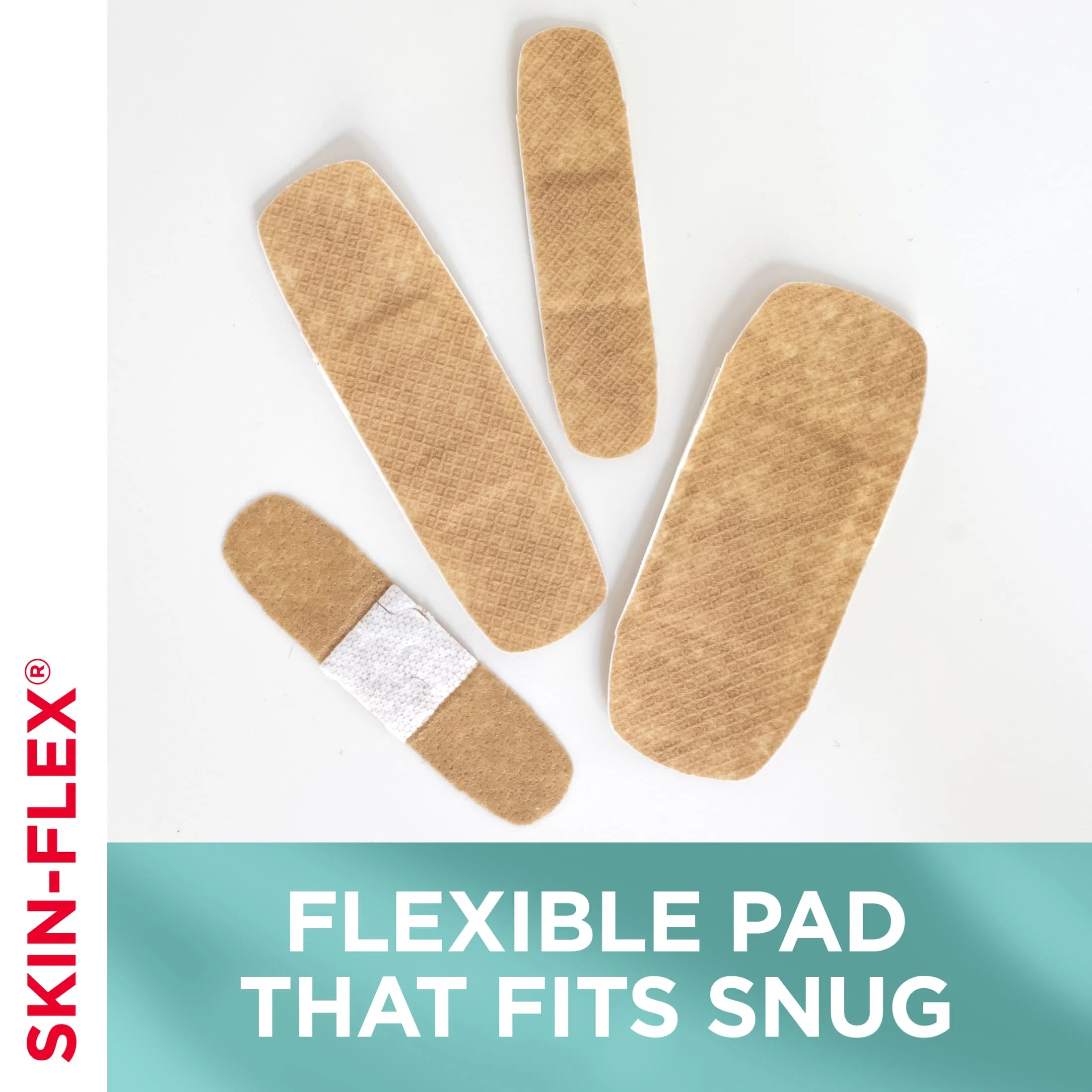 Brand Skin-Flex Adhesive Bandages, Assorted Sizes, 20 Count