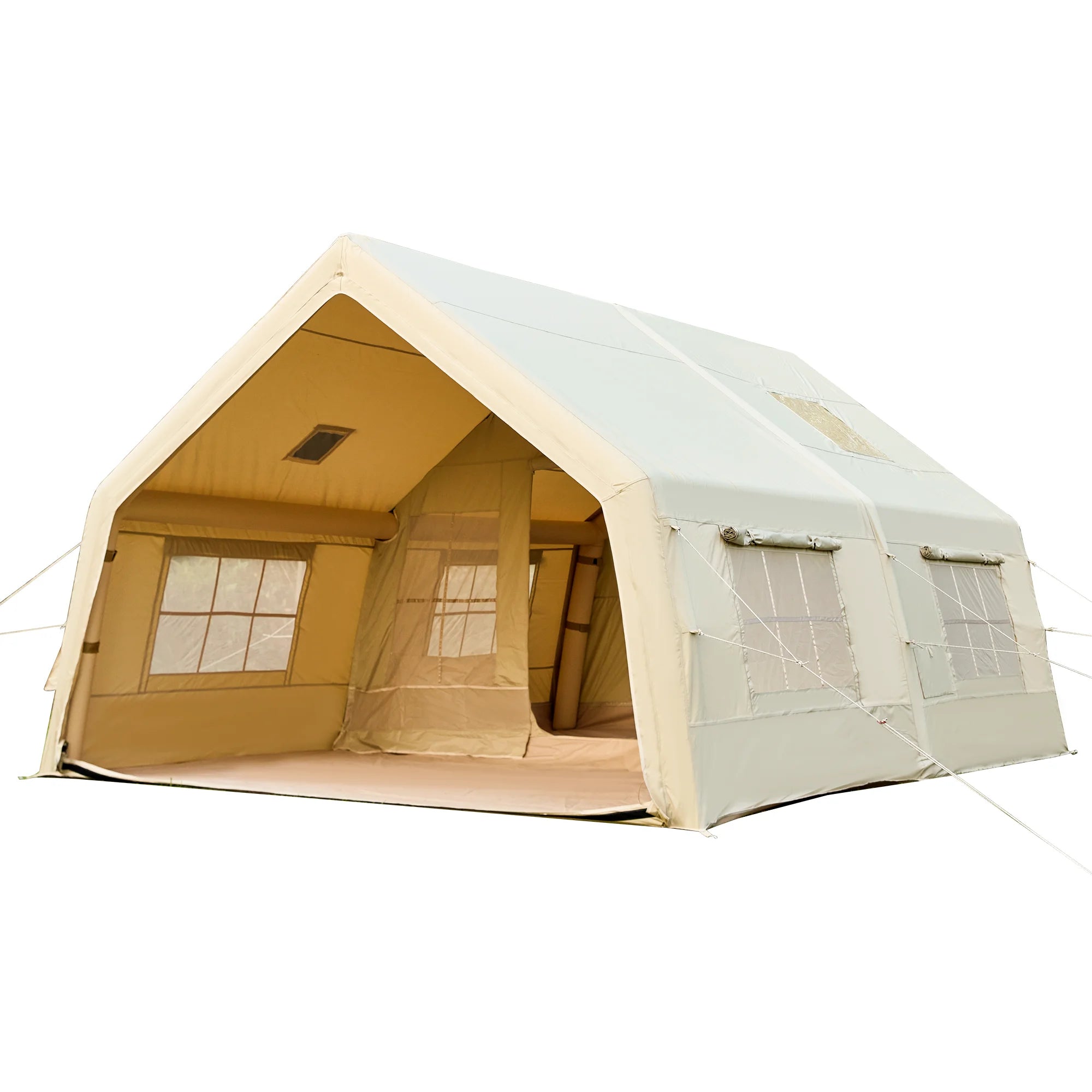 RICHRYCE 12-15 Person Inflatable Camping Tent with Carrying Bag
