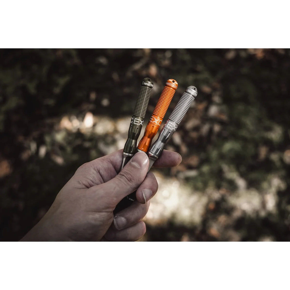 Nanostriker XL Ultra-Light Ferrocerium Rod Firestarter - Gunmetal
