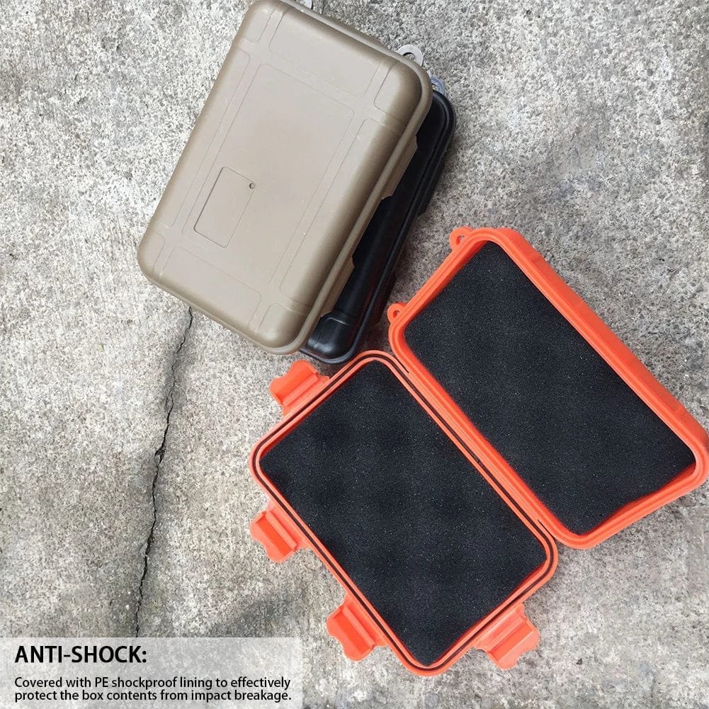 1/3PCS S/L/XXL Size Outdoor Plastic Waterproof Sealed Survival Box Container Camping Outdoor Travel SOS Box Storage Box