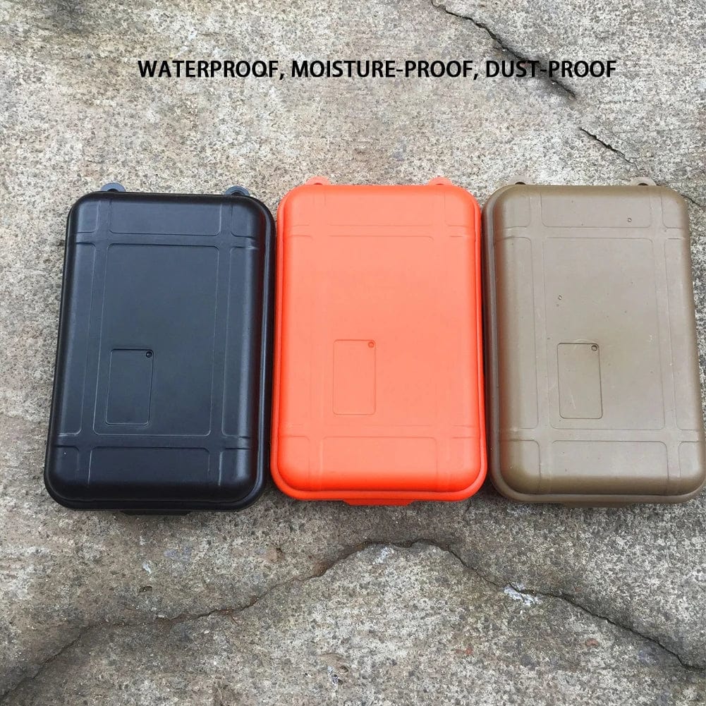 1/3PCS S/L/XXL Size Outdoor Plastic Waterproof Sealed Survival Box Container Camping Outdoor Travel SOS Box Storage Box