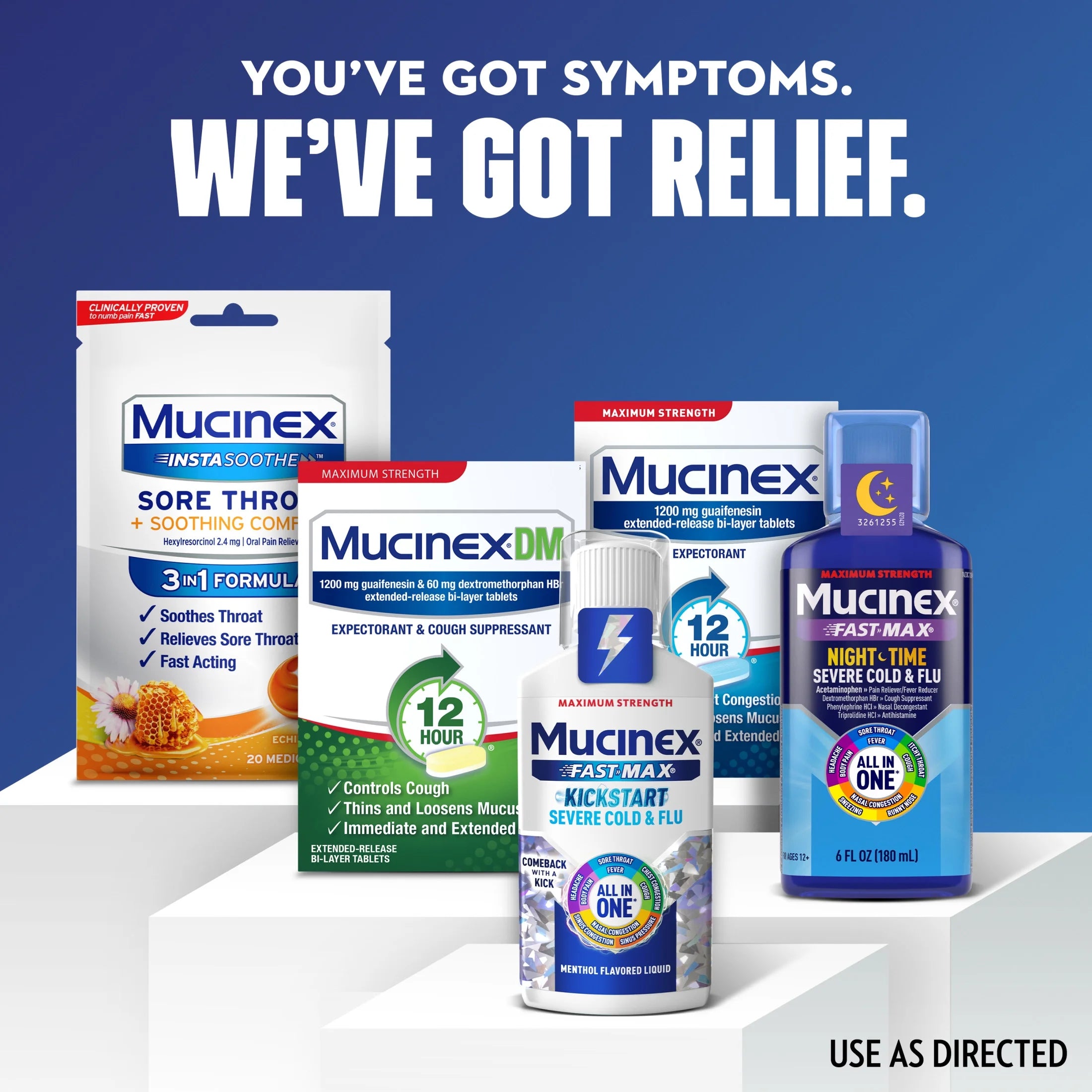 Fast-Max Kickstart Severe Cold & Flu & Nighttime Severe Cold & Flu Liquid Medicine, 2X6 Fl Oz