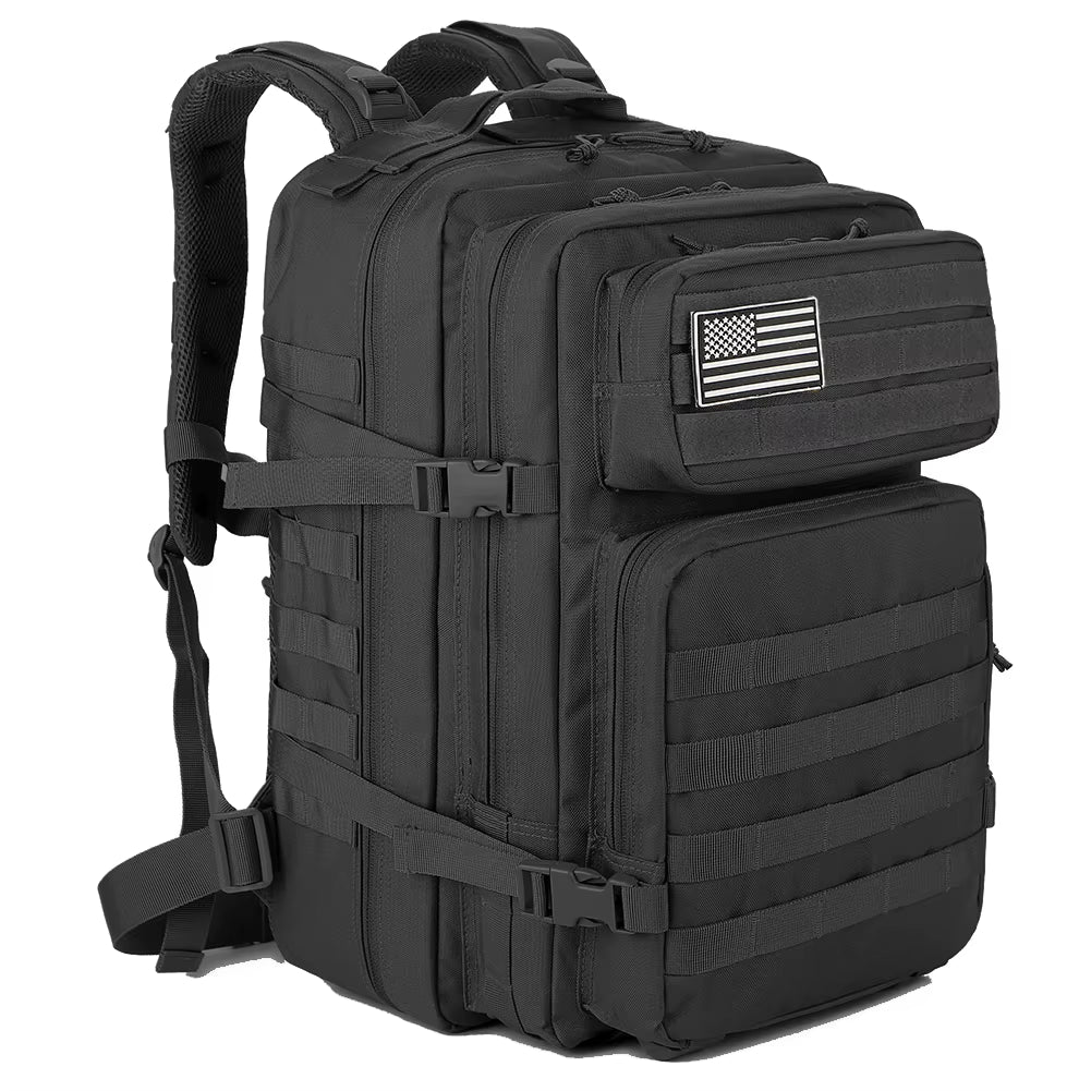 45L Tactical Backpack for Men Molle 3 Day Survival Backpack Hunting Camping Hiking GYM Rucksack Survival Bug Out Bag
