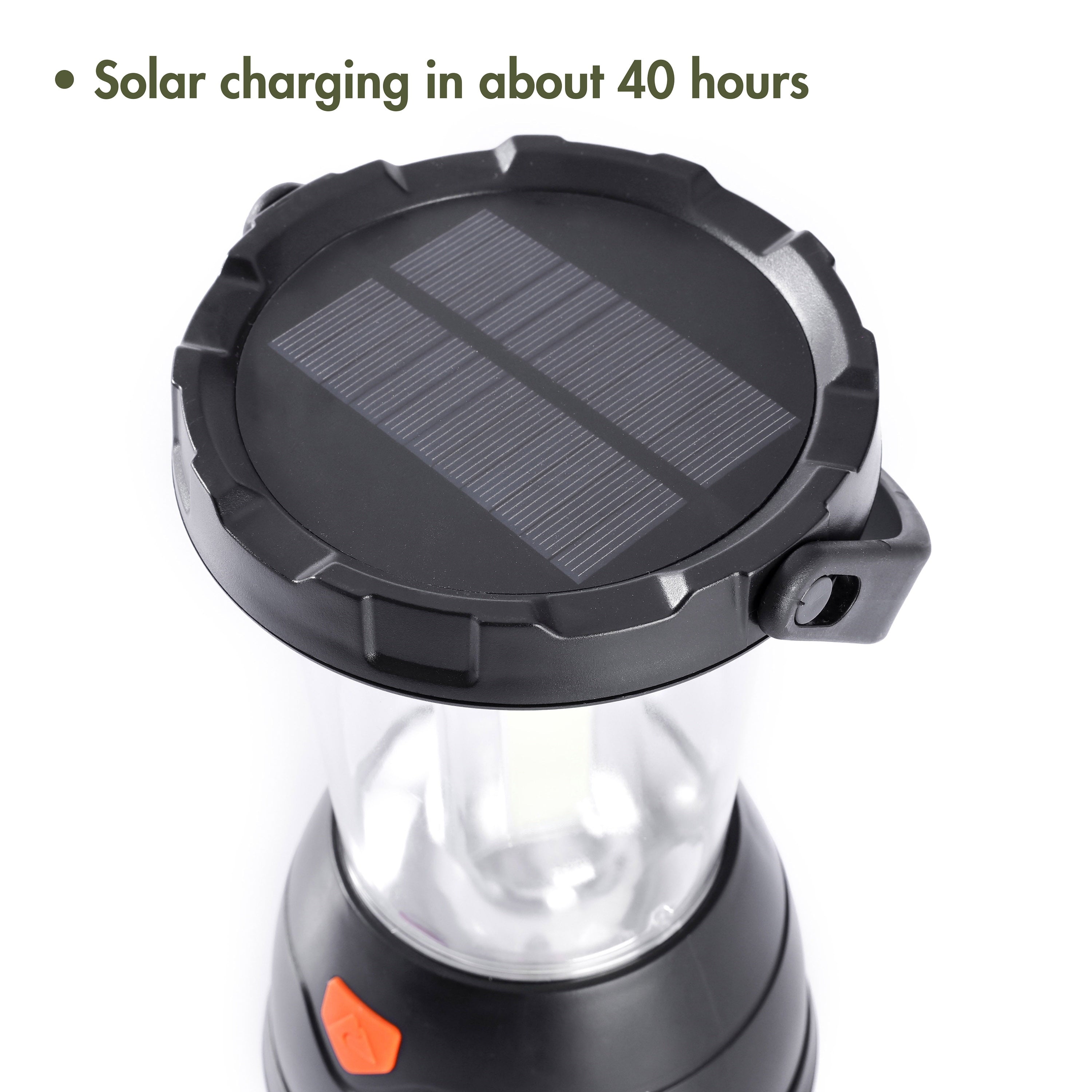 Triplex LED 800 Lumens Survival Lantern, Rechargeable, Solar, and Crank