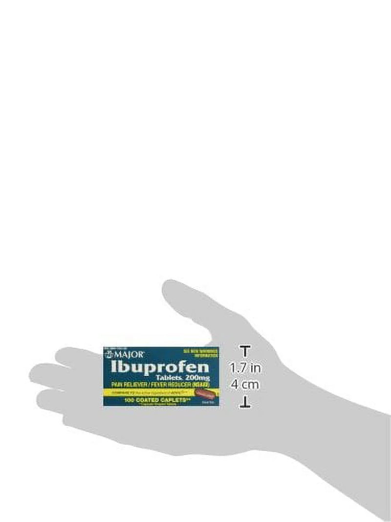 Ibuprofen Tablets, 200 Mg, 100 Count