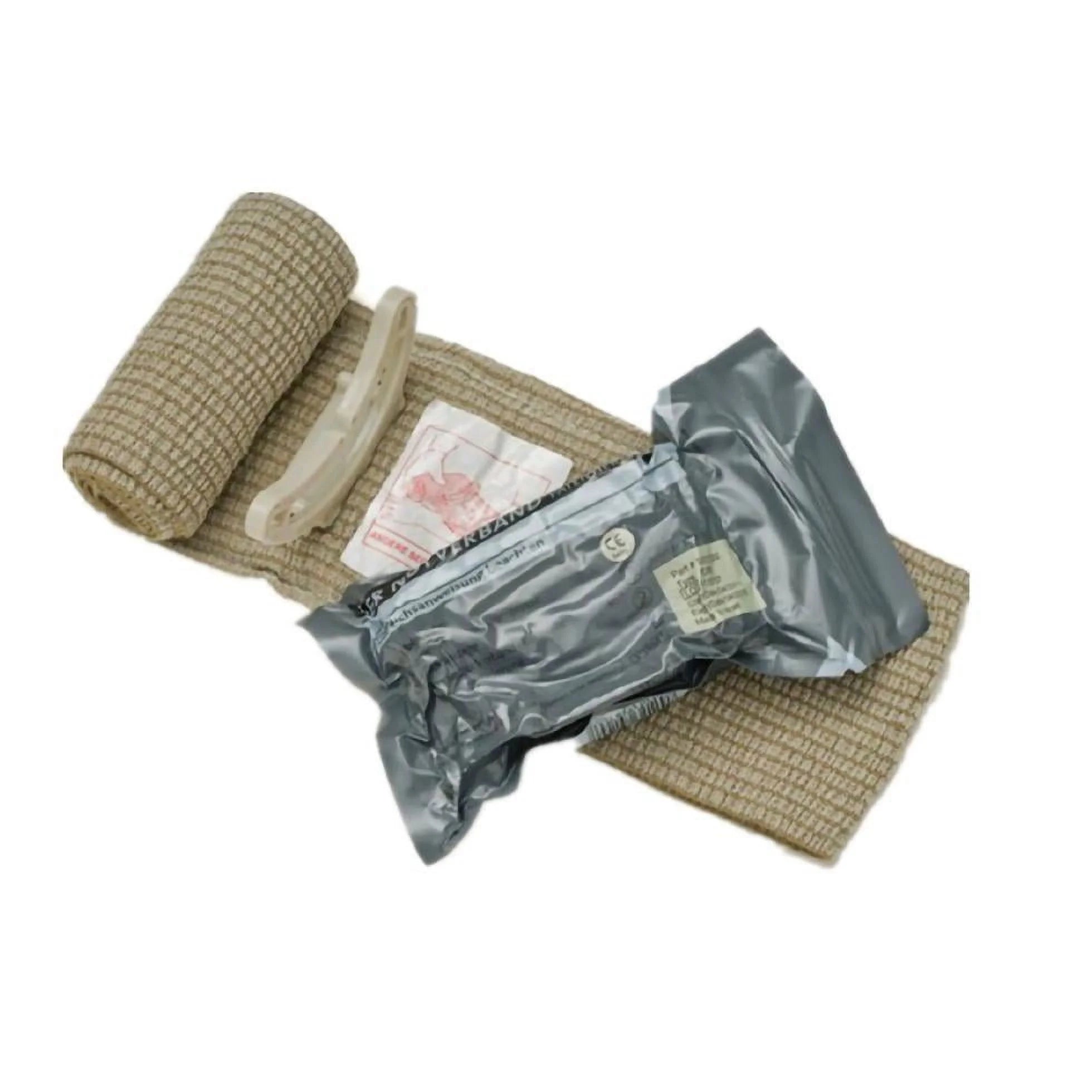 Tourniquet Kit Bleed Stop Quick Clot Bandage Quick Clotting Combat Gauze Hemostatic Gauze Combat Gauze Compression Bandage Pressure Bandage Emergency 6 Inch First Aid Wound Hemostatic Bandage