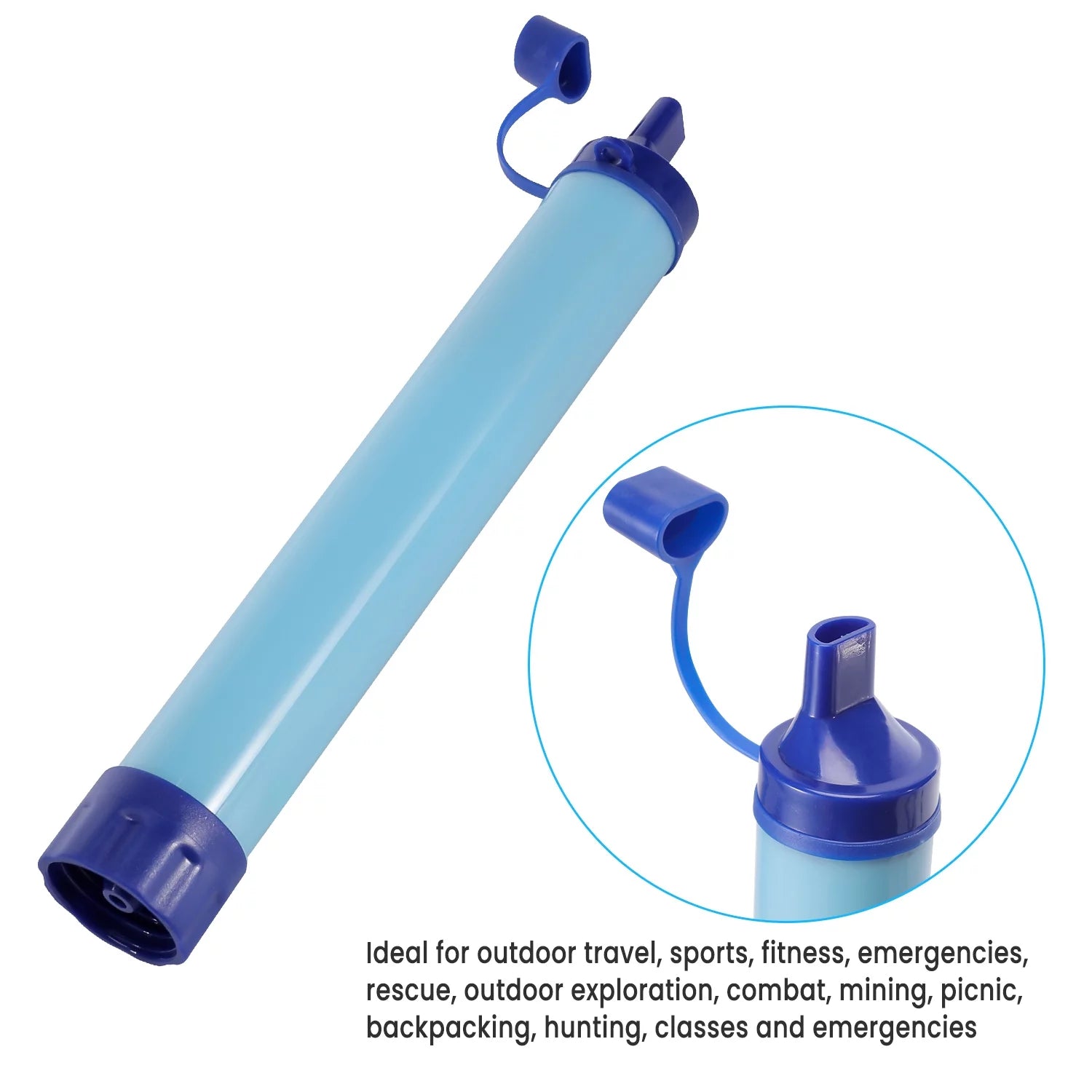 Portable Water Filter BPA Free Emergency Preparedness Kits