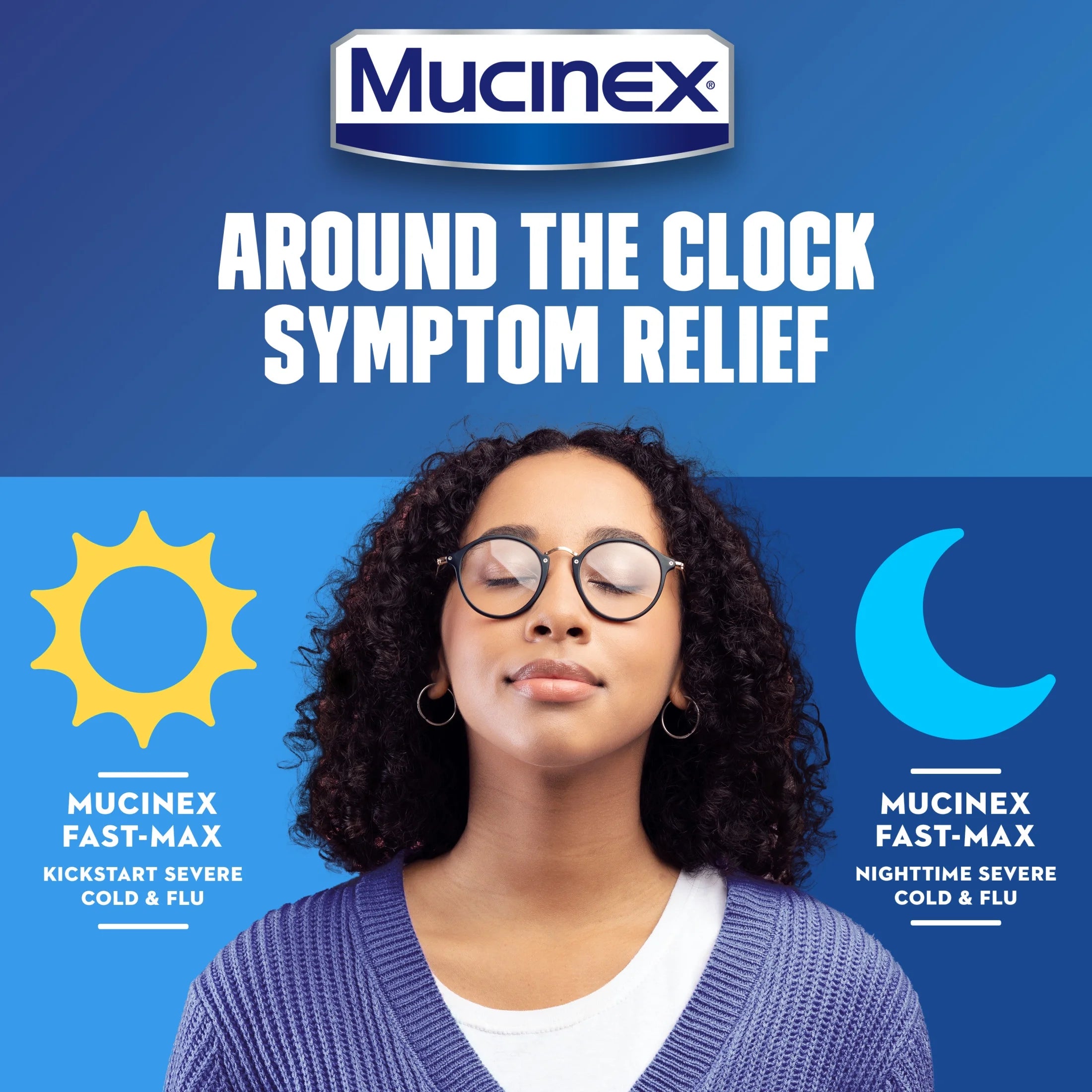 Fast-Max Kickstart Severe Cold & Flu & Nighttime Severe Cold & Flu Liquid Medicine, 2X6 Fl Oz