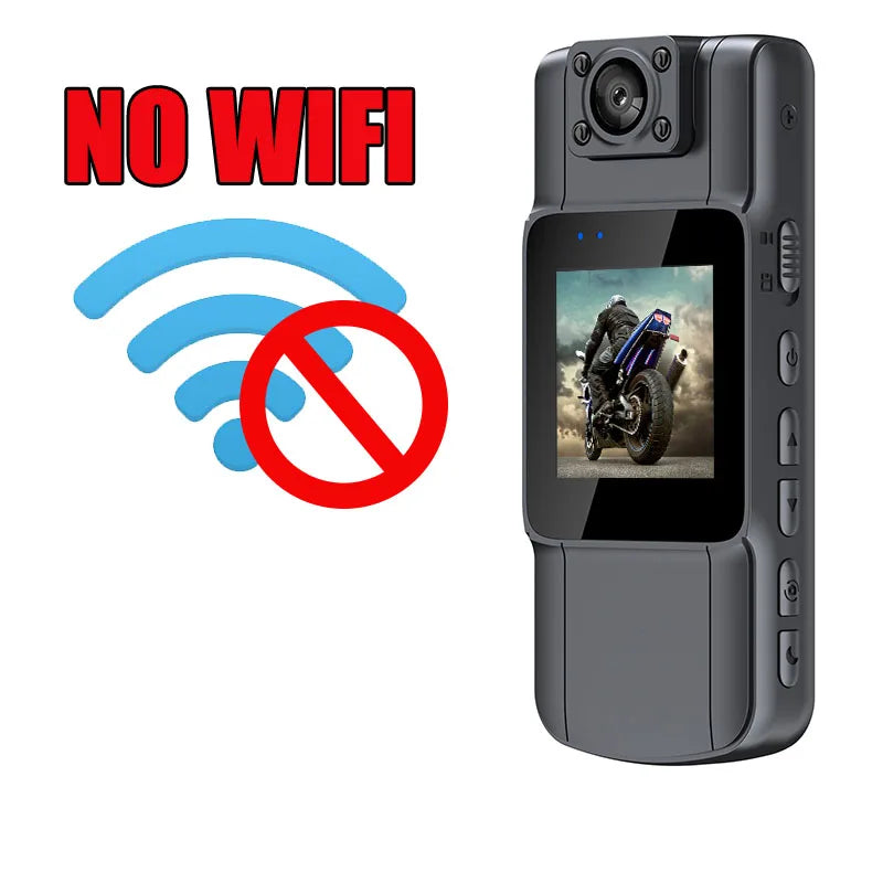 Withscreen 1080P HD Mini Camera Portable Digital Video Recorder Bodycam Infrared Night Vision Police Cam Small Camcorder