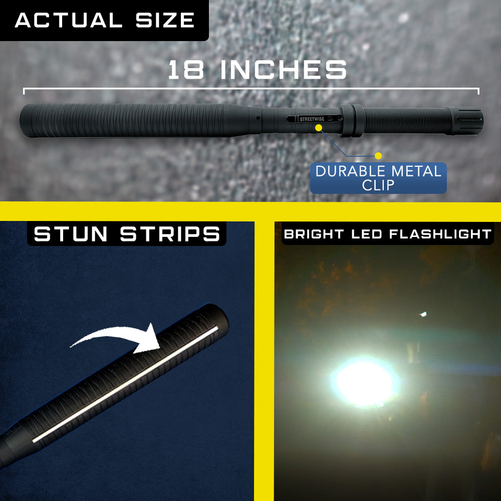 Lightning Rod 7M Stun Baton – Power Meets Reach