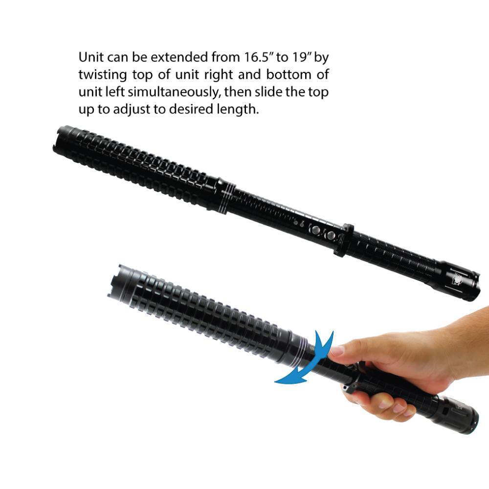 Attitude Adjuster 30,000,000* Stun Baton Flashlight - Cutting Edge Products Inc