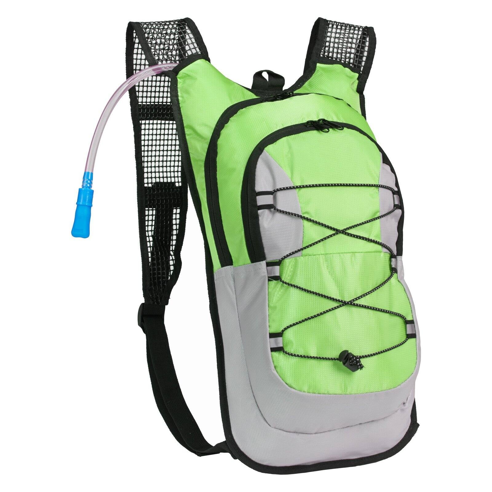 Hydration Pack - 2 Liter Water Bladder with Extra Large Storage Compartment Backpack