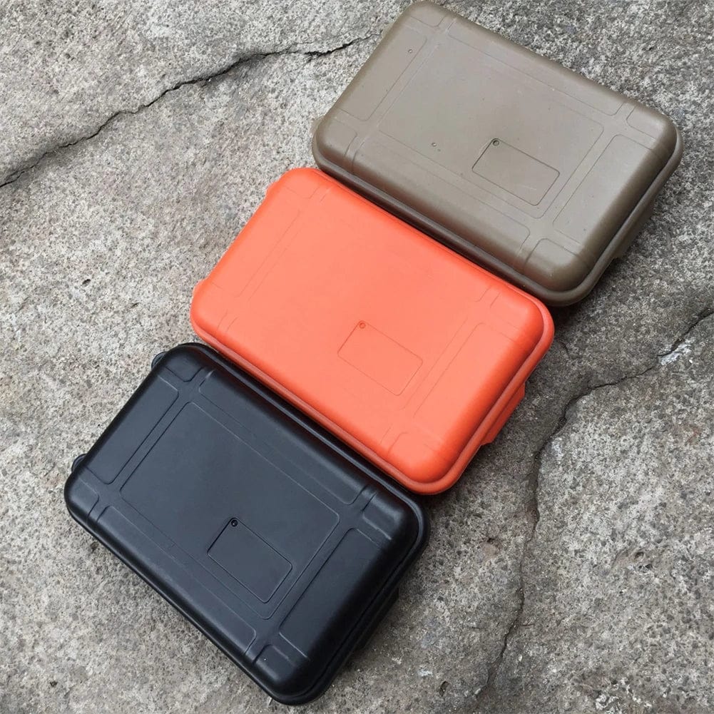 1/3PCS S/L/XXL Size Outdoor Plastic Waterproof Sealed Survival Box Container Camping Outdoor Travel SOS Box Storage Box