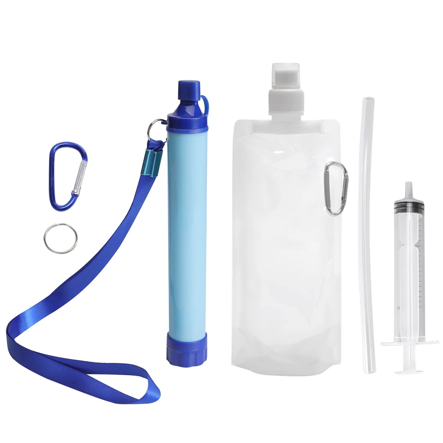 Portable Water Filter BPA Free Emergency Preparedness Kits