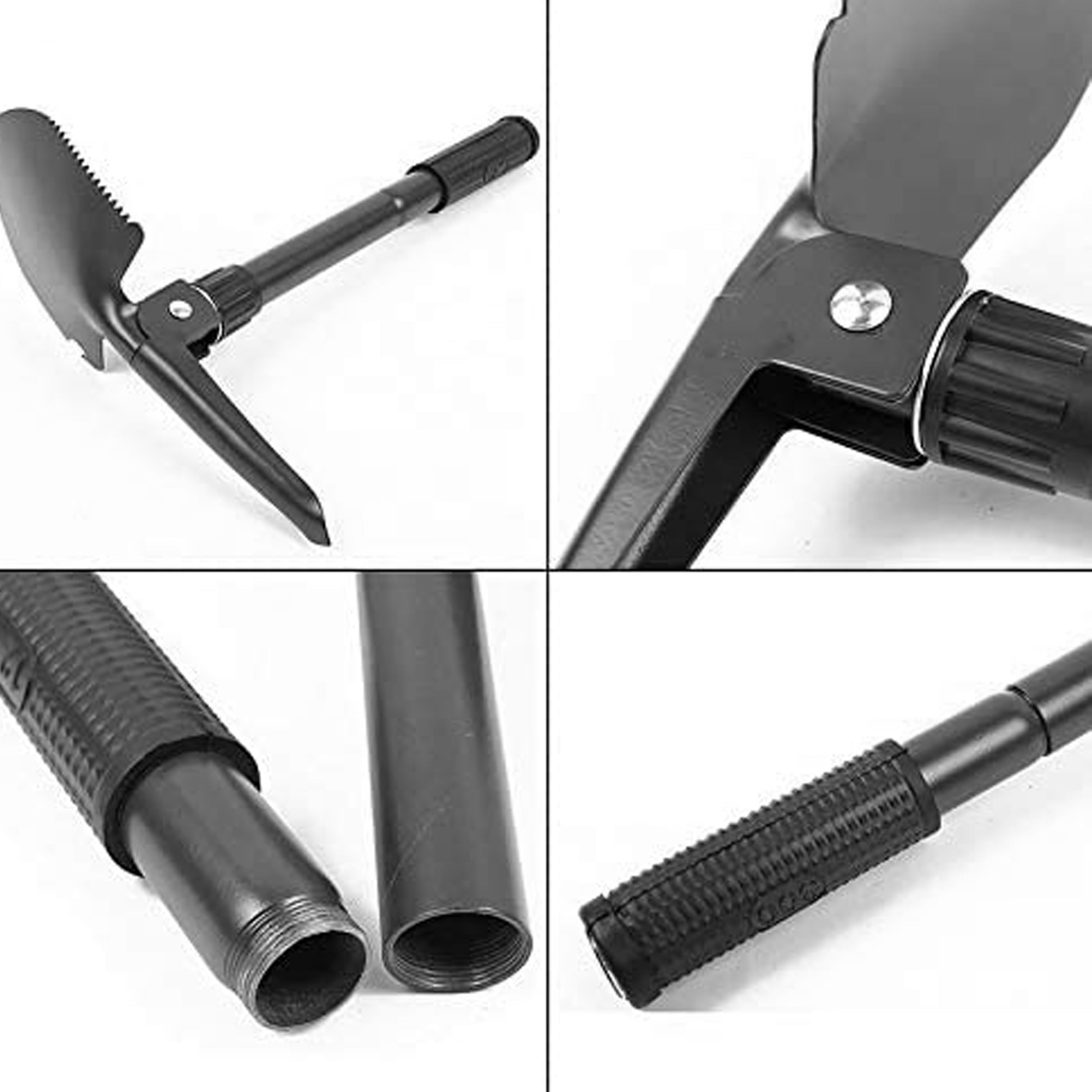16.1 Inch Rubber Survival Shovel for off Road Gardening
