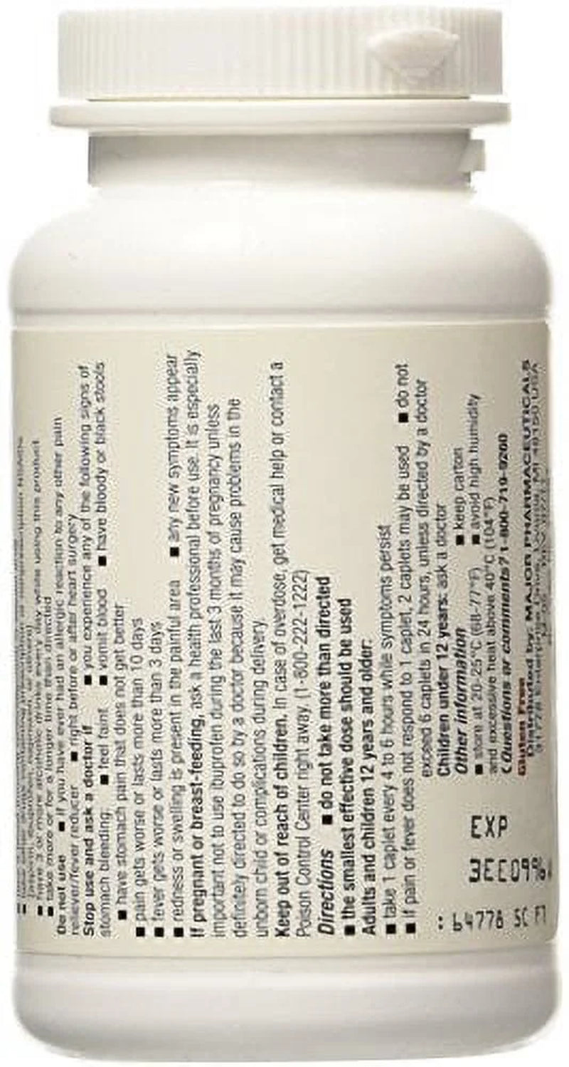 Ibuprofen Tablets, 200 Mg, 100 Count