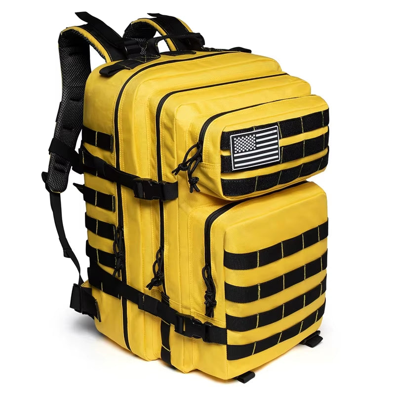 45L Tactical Backpack for Men Molle 3 Day Survival Backpack Hunting Camping Hiking GYM Rucksack Survival Bug Out Bag