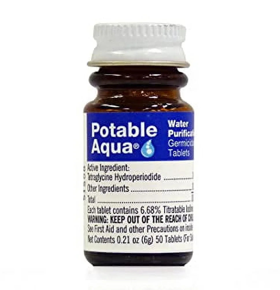 Water Treatment Tablets - 50 Ea